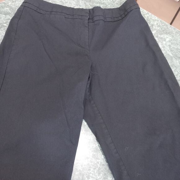 Lane Bryant Women’s Size 14 Capri Black Casual Comfort Stretch Cropped Pants - Picture 2 of 11